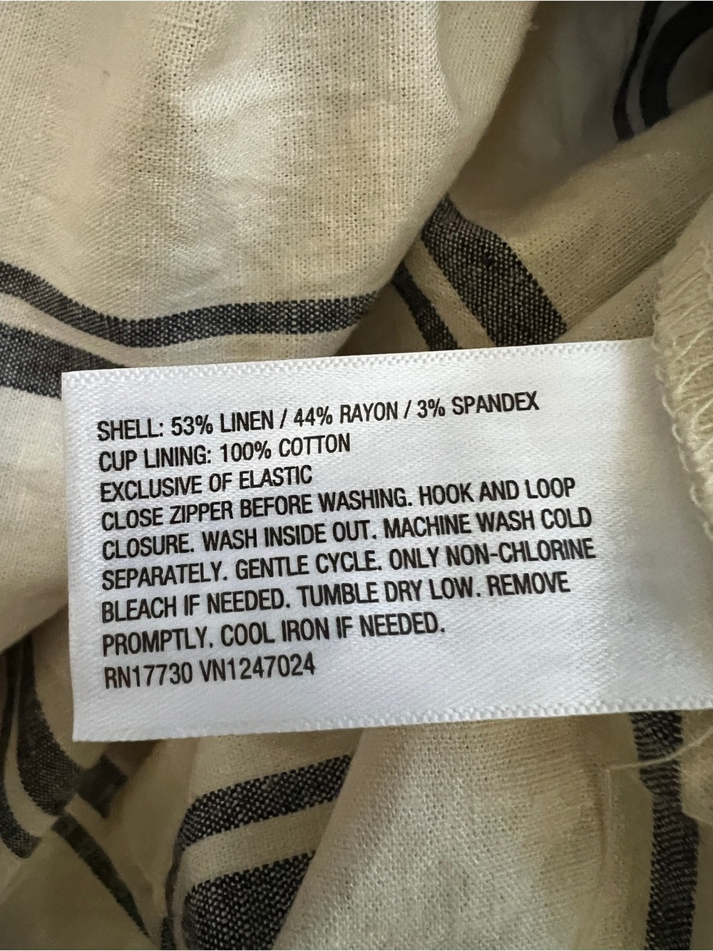 Future Collective Jenee Naylor Linen Blend Corset Mini Dress NWT - Picture 13 of 13